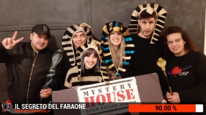 escape room mystery house torino Il segreto del faraone