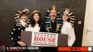 escape room mystery house torino Il segreto del faraone
