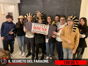 escape room mystery house torino Il segreto del faraone