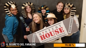 escape room mystery house torino Il segreto del faraone
