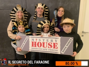escape room mystery house torino Il segreto del faraone