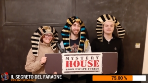 escape room mystery house torino Il segreto del faraone