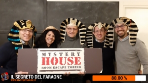 escape room mystery house torino Il segreto del faraone
