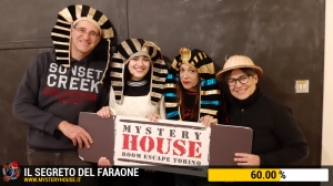 escape room mystery house torino Il segreto del faraone