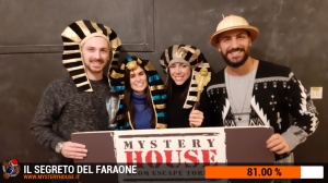 escape room mystery house torino Il segreto del faraone
