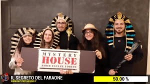 escape room mystery house torino Il segreto del faraone