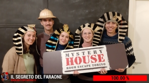 escape room mystery house torino Il segreto del faraone