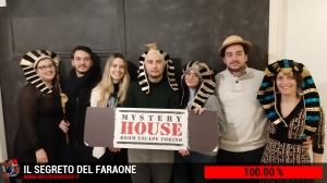 escape room mystery house torino Il segreto del faraone