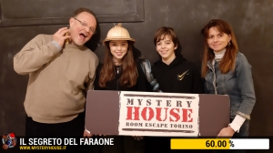 escape room mystery house torino Il segreto del faraone