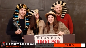 escape room mystery house torino Il segreto del faraone