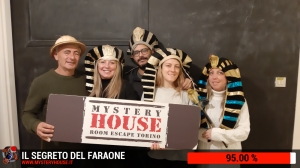 escape room mystery house torino Il segreto del faraone