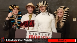 escape room mystery house torino Il segreto del faraone