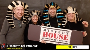 escape room mystery house torino Il segreto del faraone