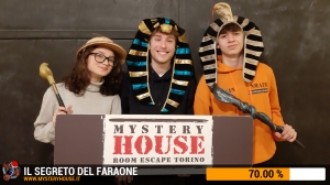 escape room mystery house torino Il segreto del faraone