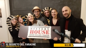 escape room mystery house torino Il segreto del faraone