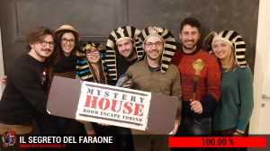 escape room mystery house torino Il segreto del faraone