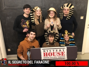 escape room mystery house torino Il segreto del faraone