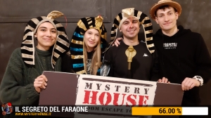 escape room mystery house torino Il segreto del faraone