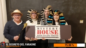 escape room mystery house torino Il segreto del faraone
