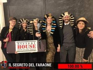 escape room mystery house torino Il segreto del faraone
