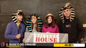 escape room mystery house torino Il segreto del faraone