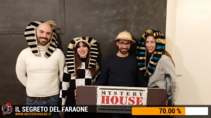 escape room mystery house torino Il segreto del faraone