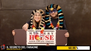 escape room mystery house torino Il segreto del faraone