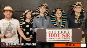 escape room mystery house torino Il segreto del faraone