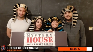 escape room mystery house torino Il segreto del faraone