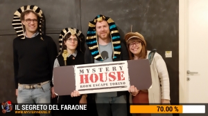 escape room mystery house torino Il segreto del faraone