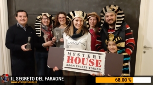 escape room mystery house torino Il segreto del faraone