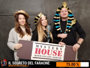 escape room mystery house torino Il segreto del faraone