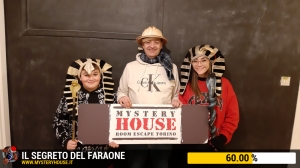 escape room mystery house torino Il segreto del faraone