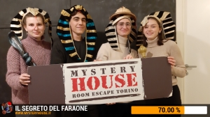 escape room mystery house torino Il segreto del faraone