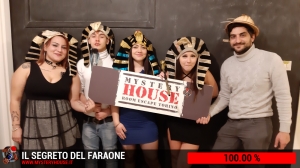 escape room mystery house torino Il segreto del faraone