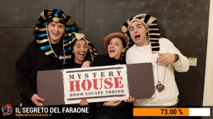 escape room mystery house torino Il segreto del faraone
