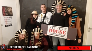 escape room mystery house torino Il segreto del faraone