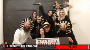 escape room mystery house torino Il segreto del faraone