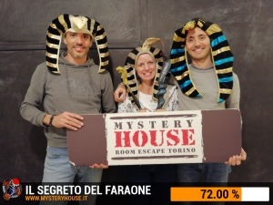 escape room mystery house torino Il segreto del faraone