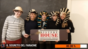 escape room mystery house torino Il segreto del faraone