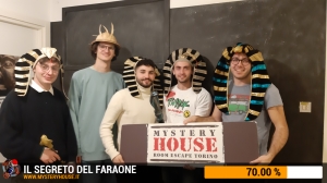 escape room mystery house torino Il segreto del faraone