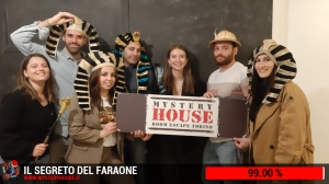 escape room mystery house torino Il segreto del faraone