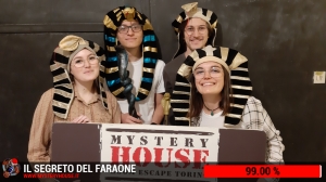 escape room mystery house torino Il segreto del faraone