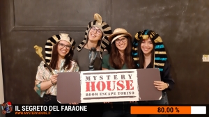 escape room mystery house torino Il segreto del faraone