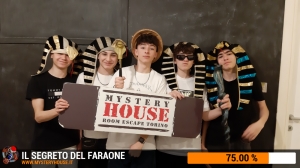 escape room mystery house torino Il segreto del faraone