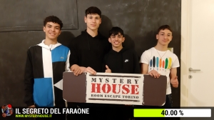 escape room mystery house torino Il segreto del faraone