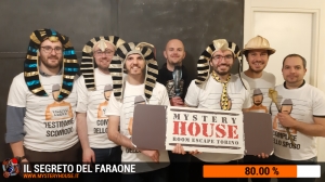 escape room mystery house torino Il segreto del faraone