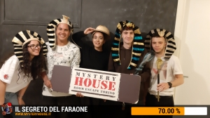 escape room mystery house torino Il segreto del faraone