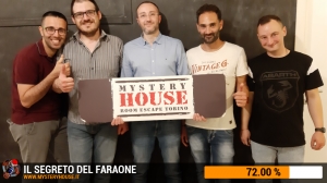 escape room mystery house torino Il segreto del faraone