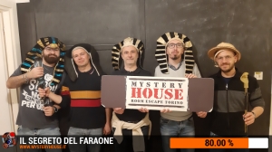escape room mystery house torino Il segreto del faraone